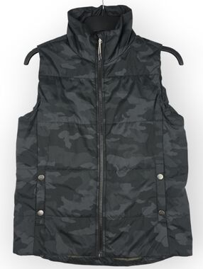 VUORI Truckee Insulated Modern Fit Full Zip Vest Women's Small Black Camo